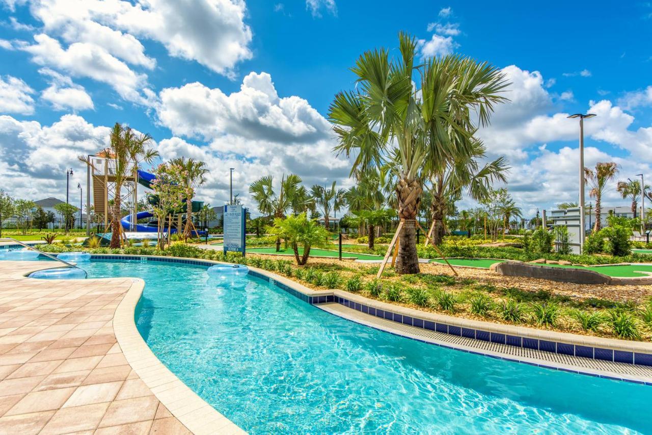 Awesome Home With Private Pool Near Disneyキシミー エクステリア 写真